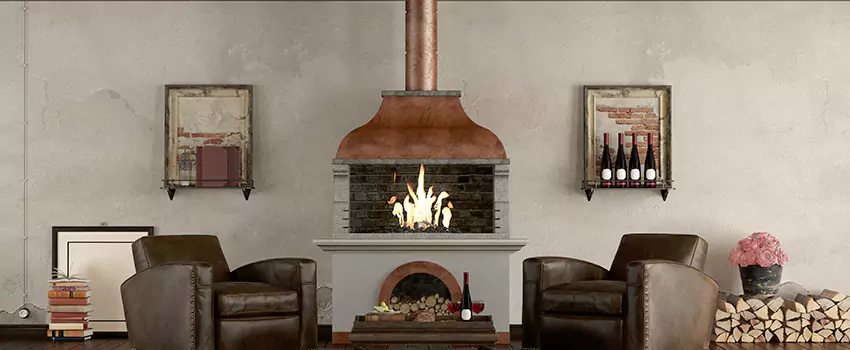Thelin Hearth Products Providence Pellet Insert Fireplace Installation in Owasso, OK