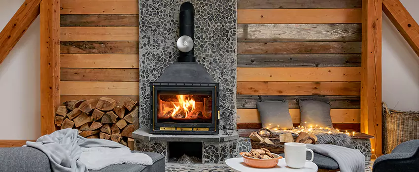 Thelin Hearth Products Direct Vent Gas Stove Fireplace Inspection in Owasso, Oklahoma